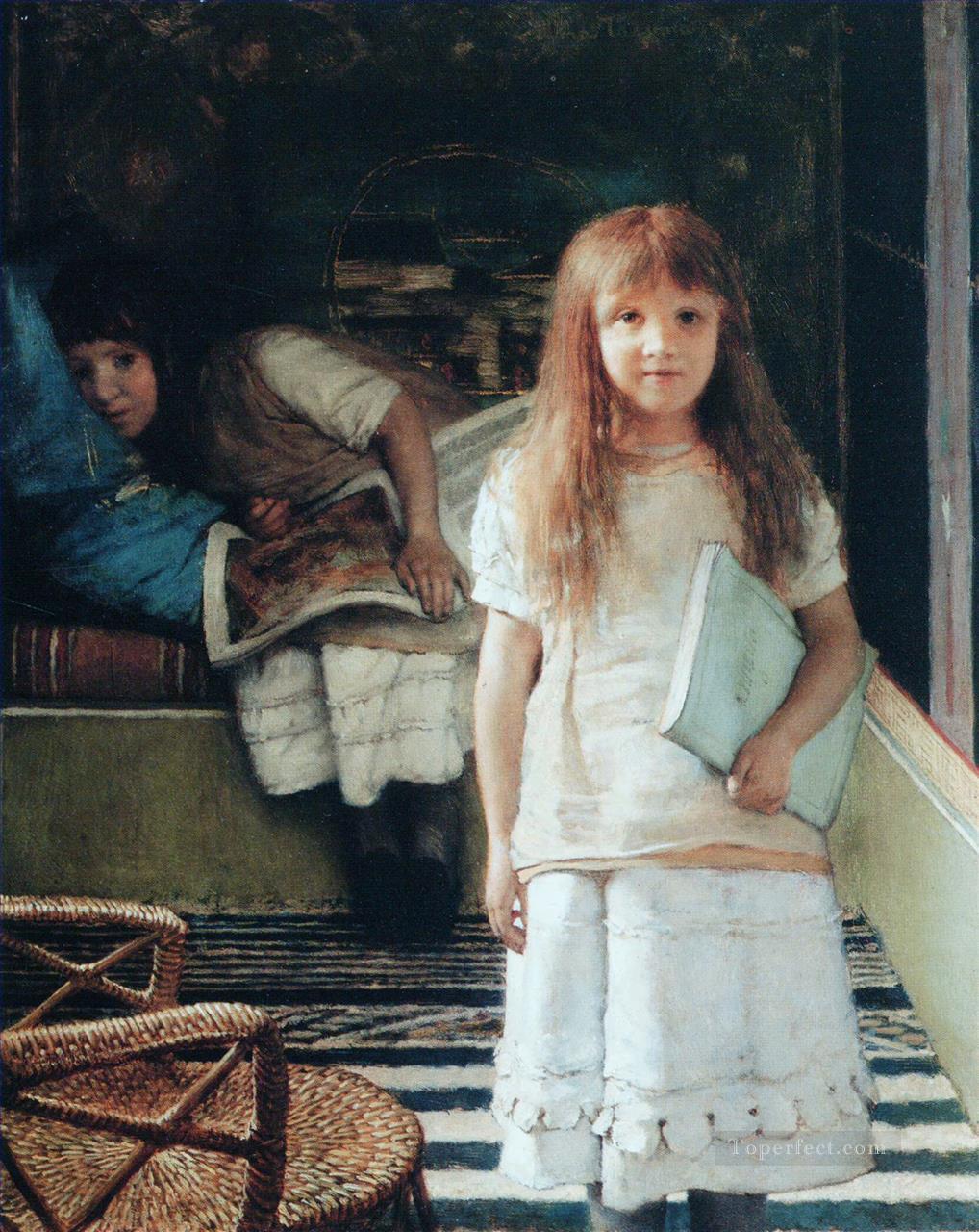 Este es nuestro Rincón Laurense y Anna Alma Tadema Romántico Sir Lawrence Alma Tadema Pintura al óleo